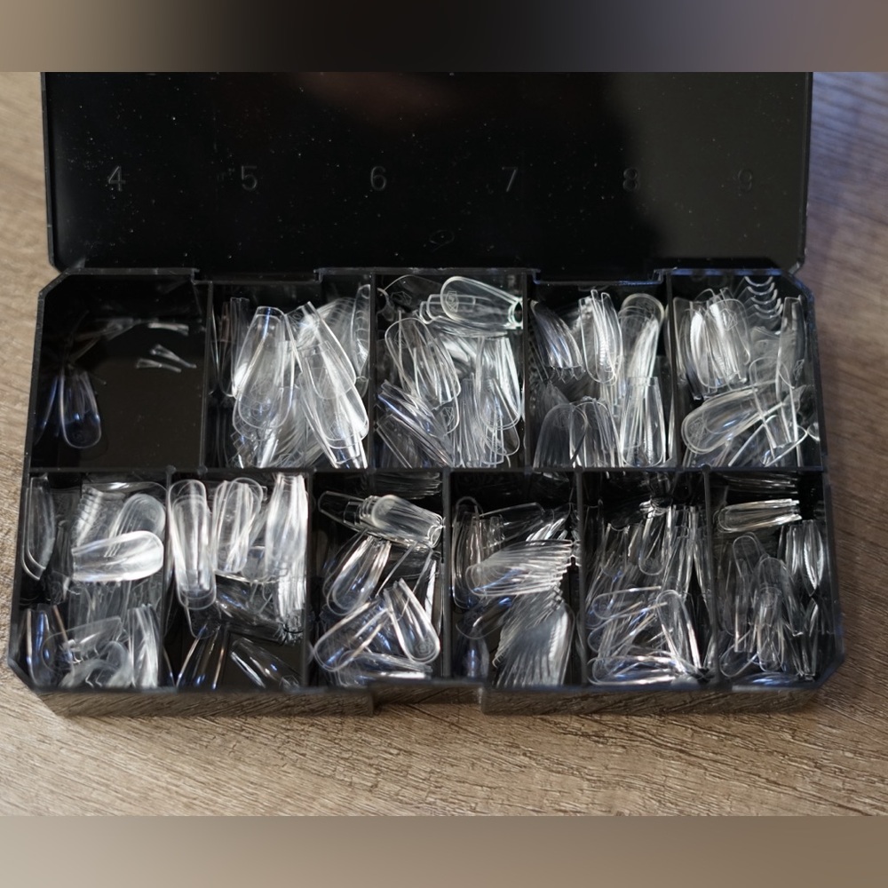 APRES GEL X MEDIUM COFFIN NAIL TIPS